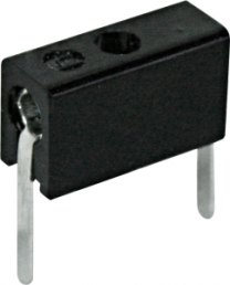 2 mm socket, solder connection, CAT O, black, MPB 1 SW