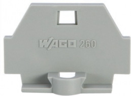 End plate for feed through terminal, 260-361