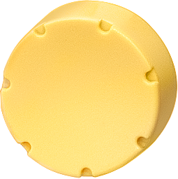 Push button, round, Ø 23 mm, yellow, for series 3SB2, 3SB2910-0BD