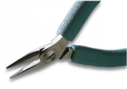 ESD-Flat round nose pliers, L 120 mm, 67 g, 544D