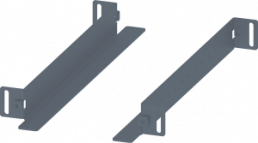 SIVACON, slide rail, for 19 fixed-mounted, D: 400mm, zinc-plated