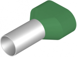 Insulated Wire end ferrule, 16 mm², 29 mm/16 mm long, green, 9037360000