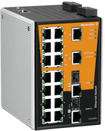 Ethernet switch, managed, 16 ports, 1 Gbit/s, 24 VDC, 1241320000