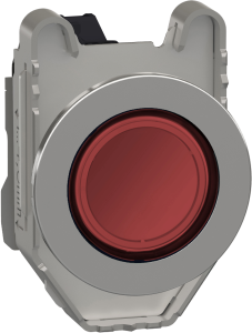Signal light, illuminable, waistband round, red, mounting Ø 30.5 mm, XB4FVM4