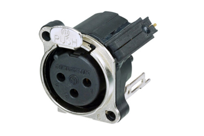 NC3FBV2-SW Neutrik XLR Connectors
