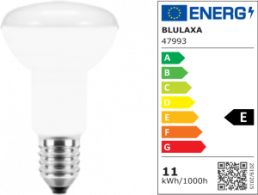 LED lamp, E27, 13 W, 1055 lm, 240 V (AC), 2700 K, 120 °, warm white, E