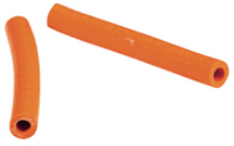 Protection and insulating grommet, inside Ø 1.25 mm, L 20 mm, orange, PCR, -30 to 90 °C, 0201 0001 005