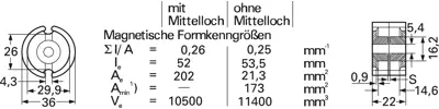 B65611T0250G048 TDK (EPCOS) Ferrite cores