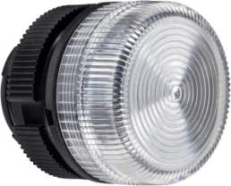 Signal light, waistband round, front ring black, mounting Ø 22 mm, ZA2BV073