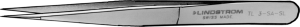 ESD tweezers, uninsulated, antimagnetic, stainless steel, 120 mm, TL 3-SA-SL
