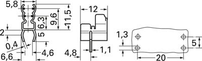 0751.0100 SCHURTER Fuse Holders Image 2