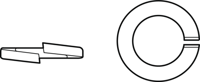 BYB-3-16H870 by.B Nuts, Washers, Rings Image 2