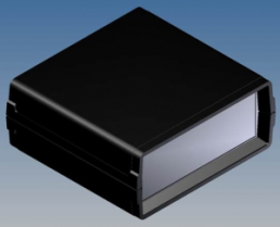 ABS enclosure, (L x W x H) 85 x 80 x 36 mm, black (RAL 9004), IP54, MC11.9