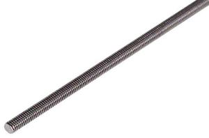Threaded rod, M2.5, 1000 mm, stainless steel, DIN 975