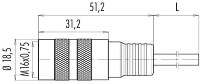 79 6114 20 05 binder Sensor-Actuator Cables Image 2