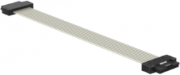 Connecting line, 300 mm, socket straight to socket straight, 0.129 mm², AWG 26, 839024-E