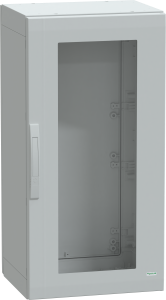 Control cabinet, (H x W x D) 1000 x 500 x 420 mm, IP65, polyester, light gray, NSYPLA1054TG