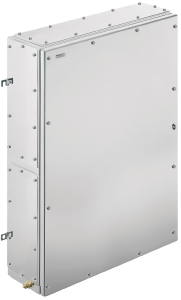 Stainless steel enclosure, (L x W x H) 200 x 610 x 914 mm, silver (RAL 7035), IP66/IP67, 1195560001
