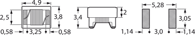1812AS-1R5J-01 Fastron Fixed Inductors Image 2