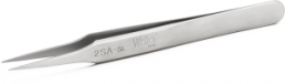 ESD precision tweezers, antimagnetic, stainless steel, 115 mm, 2SASL