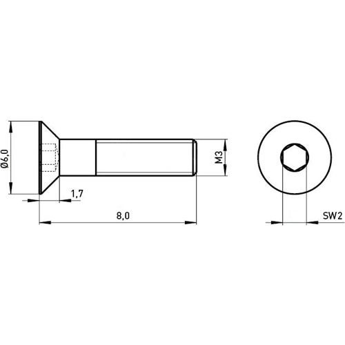001.19.330 Ettinger Screws, Threaded Rods Image 2