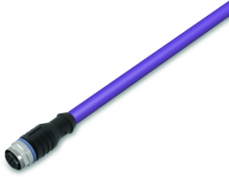 TPU data cable, CANopen/DeviceNet, 5-wire, AWG 24-22, purple, 756-1401/060-050