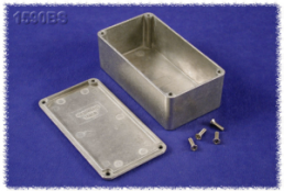 Aluminum die cast enclosure, (L x W x H) 112 x 60 x 42 mm, natural, IP55, 1590BS