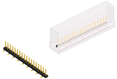 SLY7SMD04518GSM Fischer Elektronik PCB Connection Systems
