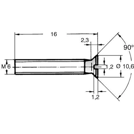 001.71.661 Ettinger Screws, Threaded Rods Image 2