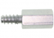 Hexagonal spacer bolt, External/Internal Thread, M3, 8 mm, steel