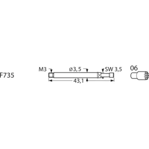 F73506B400G300C Feinmetall Contact Probes