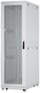 42 HE server cabinet, perforated steel doors, (H x W x D) 2050 x 600 x 1000 mm, IP20, sheet steel, light gray, DN-19 SRV-42U-N-1