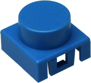 Cap, round, Ø 8 mm, (H) 3.5 mm, blue, for short-stroke pushbutton KSA, Y330080600P
