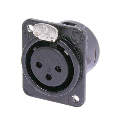 NC3FDM3-L-B-1 Neutrik XLR Connectors