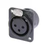 NC3FDM3-L-B-1 Neutrik XLR Connectors