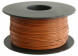PVC-switching wire, Yv, 0.2 mm², brown, outer Ø 1.1 mm