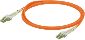FO cable, LC to LC, 2 m, OM2, multimode 50 µm
