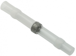 Solder connectors with heat shrink insulation, 0.25-0.34 mm², AWG 26 to 24, white, 26 mm