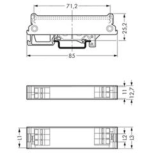 288-601 WAGO Accessories for Enclosures Image 2
