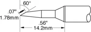 CVC-7BV6018R METCAL Soldering tips, desoldering tips and hot air nozzles