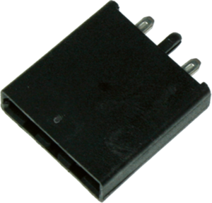 Car fuse holder, FKS, 30 A, 80 V, PCB mounting, 380000