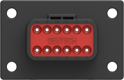 DT04-12PB-BL04 DEUTSCH Automotive Power Connectors Image 4