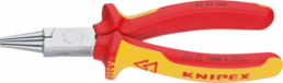 VDE-round nose pliers, L 160 mm, 175 g, 22 06 160