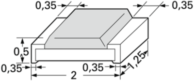 RC0805FR-0710KL Yageo SMD Resistors Image 2