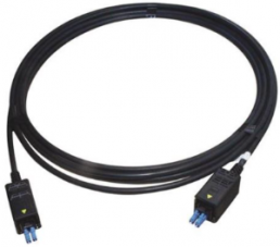 FO cable, PushPull (V4) to PushPull (V4), 1 m, OM3, multimode 50 µm