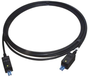 FO cable, PushPull (V4) to PushPull (V4), 1 m, singlemode 9/125 µm