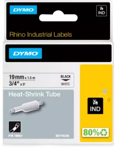 18057 DYMO Heat shrinkable tubing Marking