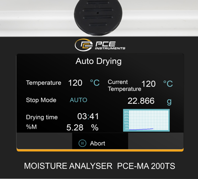PCE-MA 200TS PCE Instruments Weighing Scales Image 3