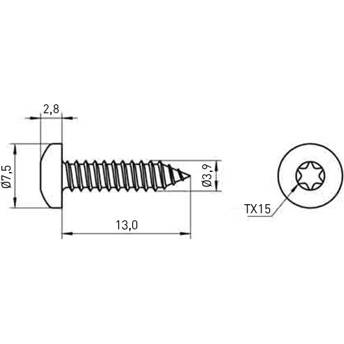 001.26.352 Ettinger Screws, Threaded Rods Image 2