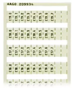 209-934 WAGO Terminals Accessories